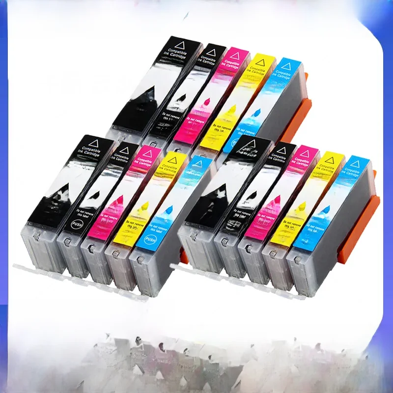 Cartouche d'encre Compatible pour Canon PGI 570XL CLI 571XL PGI570, pour Canon PIXMA TS5050 TS5051 TS5053 TS5055 TS6050 TS6051 TS6052