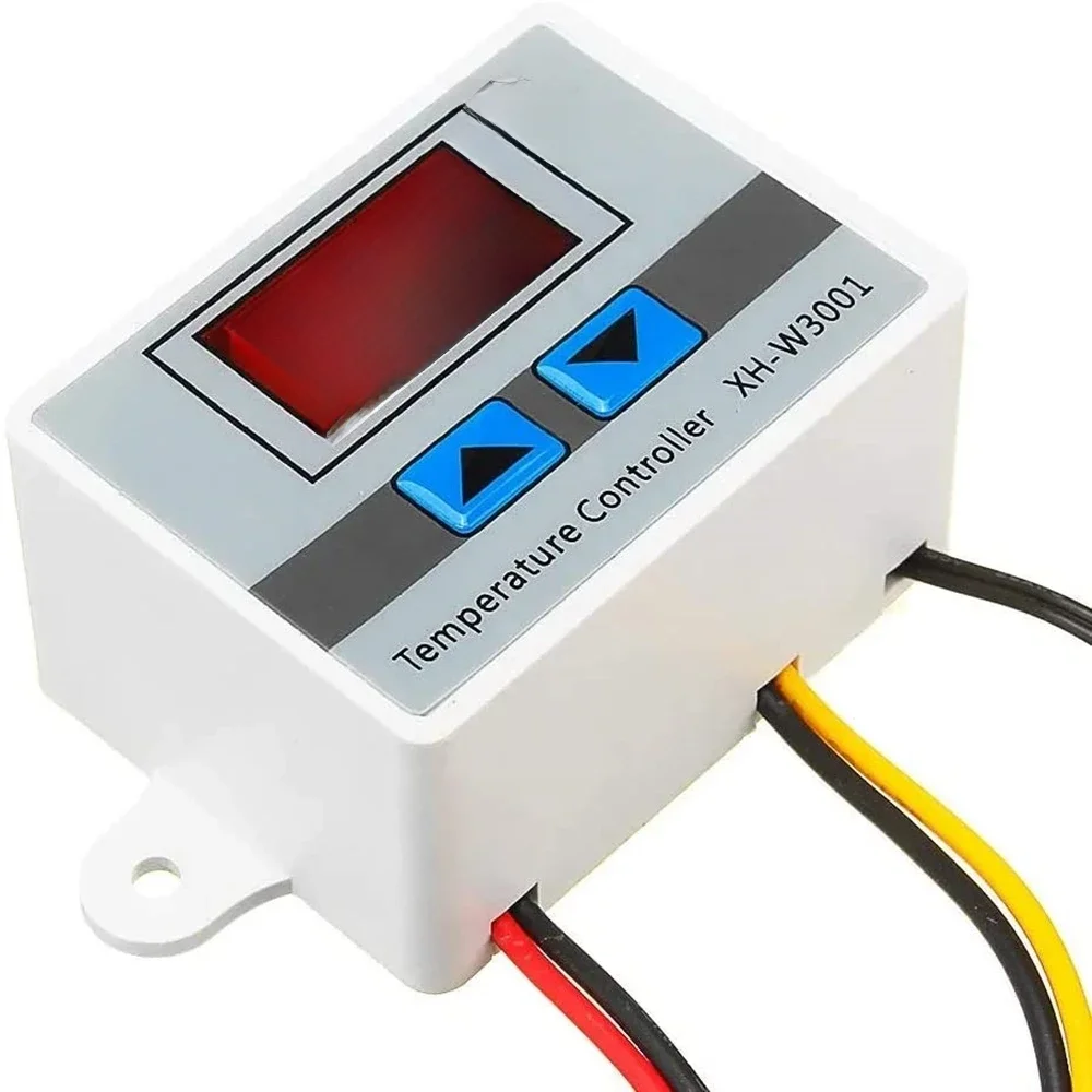 W3001 digital led controlador de temperatura termostato interruptor sonda termômetro termostato