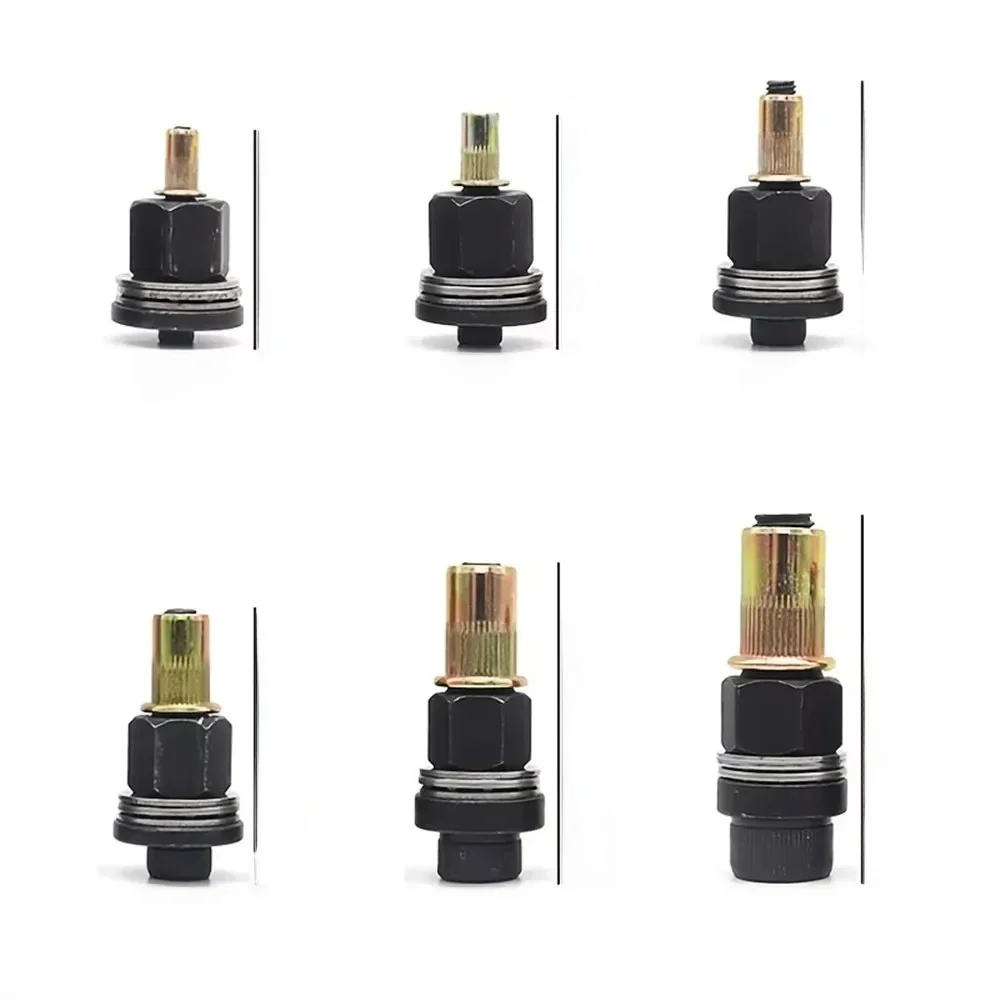 Adaptateur d'outils d'écrou de Rivet M3 M4 M5 M6 M8 M10 M12, 11 pièces, tête d'écrou de Rivet électrique manuel, plaque d'immatriculation en métal, Installation Simple