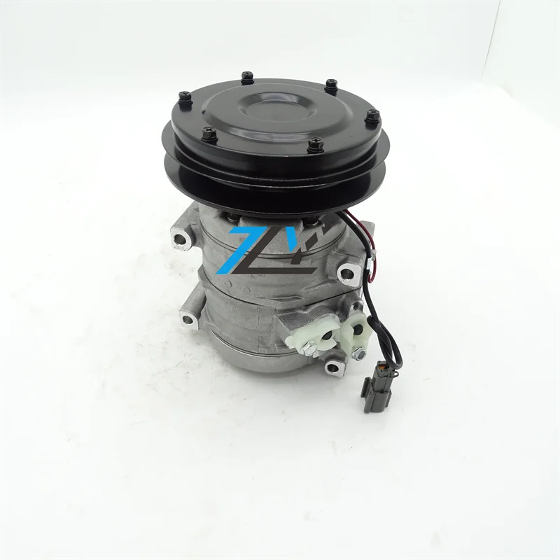 

20Y-979-6121 Air Conditioner Compressor For PC200-7 PC220-7 PC300-7 PC350-7 PC200-8 PC220-8 PC270-8 PC300 Engine Excavator