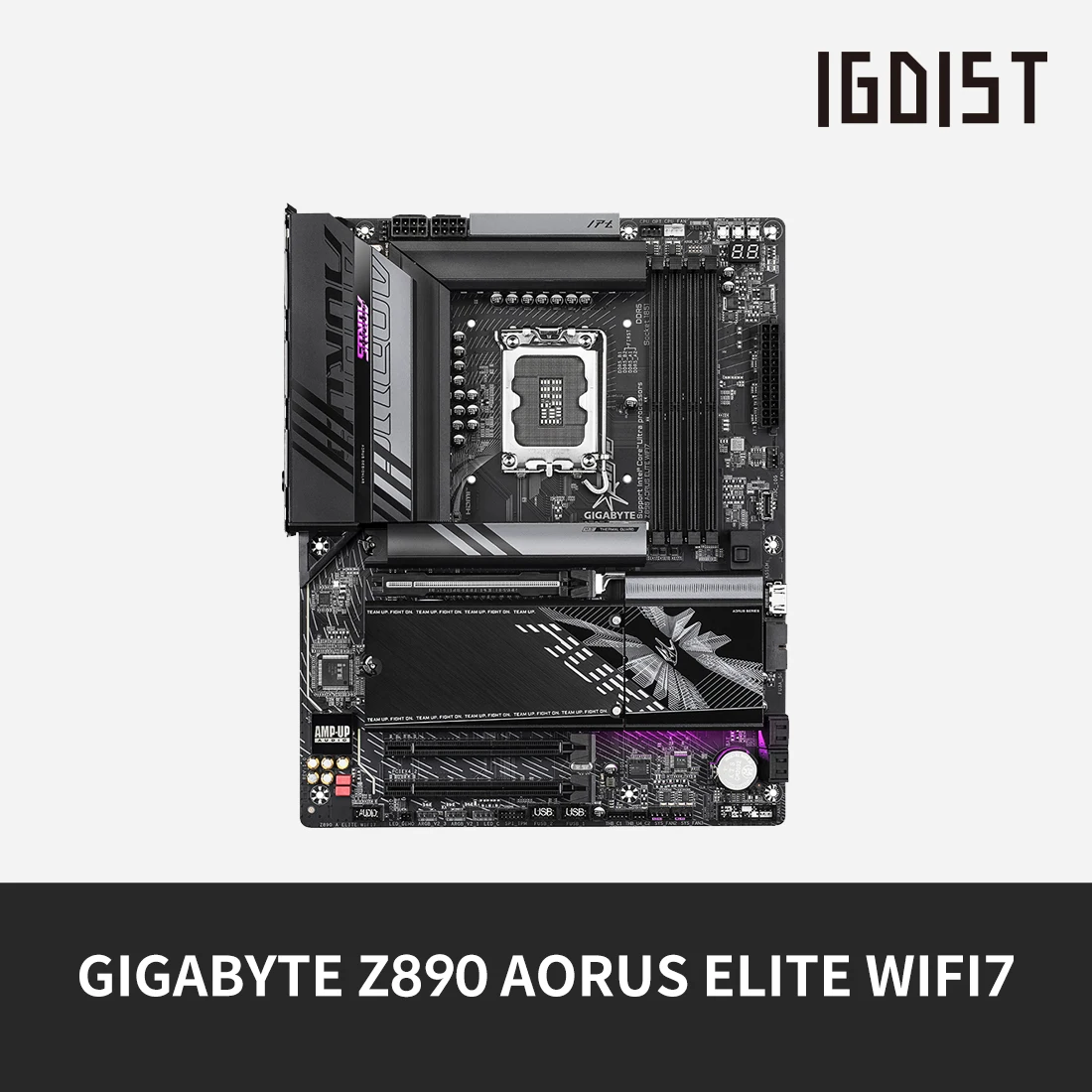 [الشحن الدولي الأصلي] Gigabyte Z890 Aorus Elite Wifi7 Fishdirect Aidist