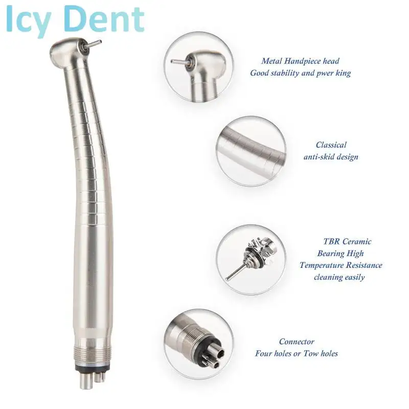 Stainless Steel Single Water Spray Dental High Speed Handpiece To Combine Dental Chair For Pet Or Dog