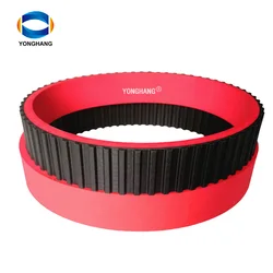 T10-630mm Coated Rubber timing belt for vertical packing machine
