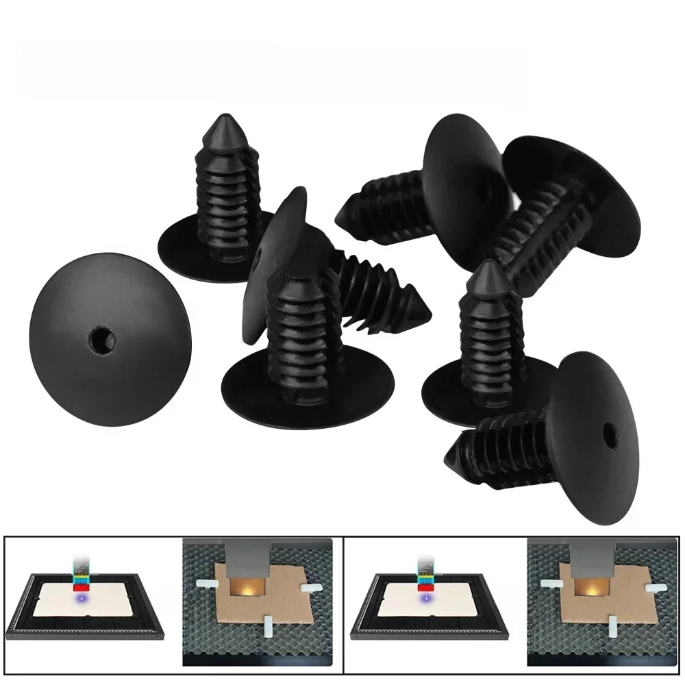 Aiguille de fixation à Clip en nid d'abeille, broches en nid d'abeille pour lit Laser, broches de maintien, aiguille fixe en nid d'abeille, pièces de graveur Laser CNC