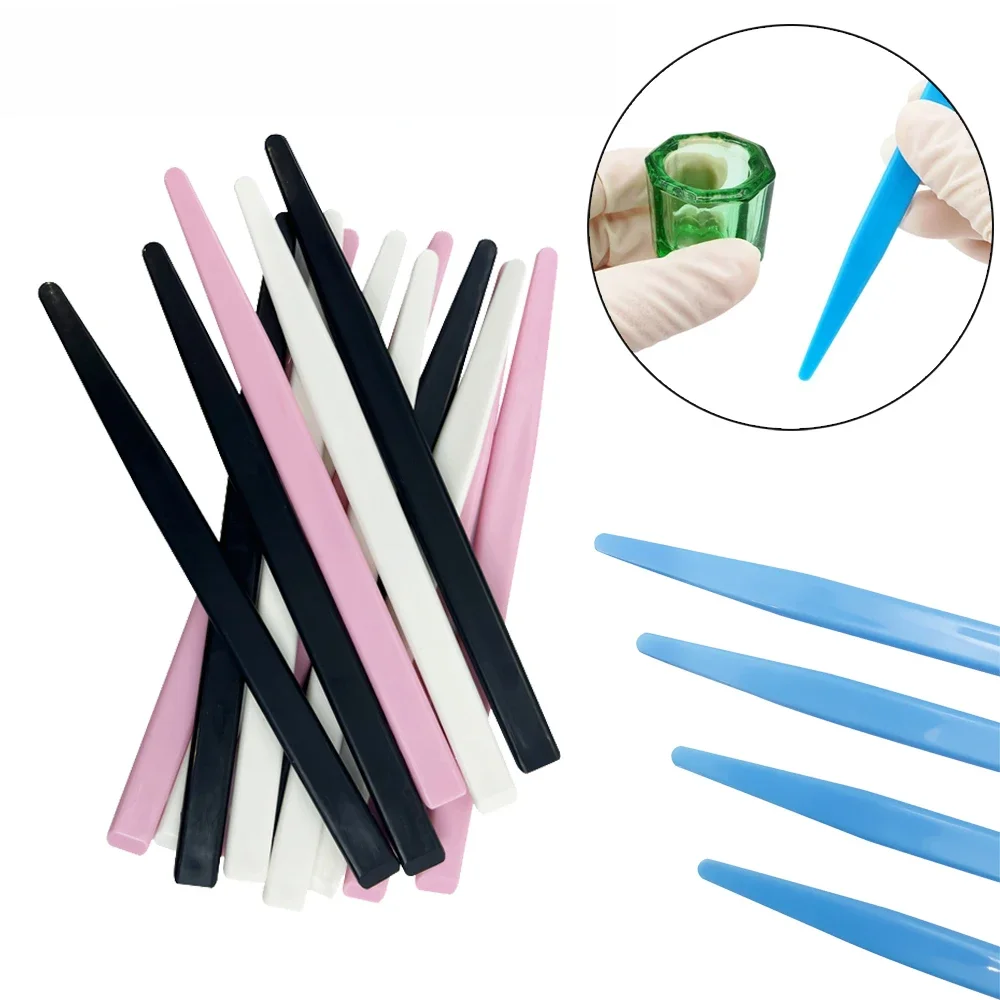 Spatules de plâtre de mélange dentaire, pour matériel d'impression, couteau de mélange jetable, spatule en Alginate, outils de dentisterie en plastique 5 pièces