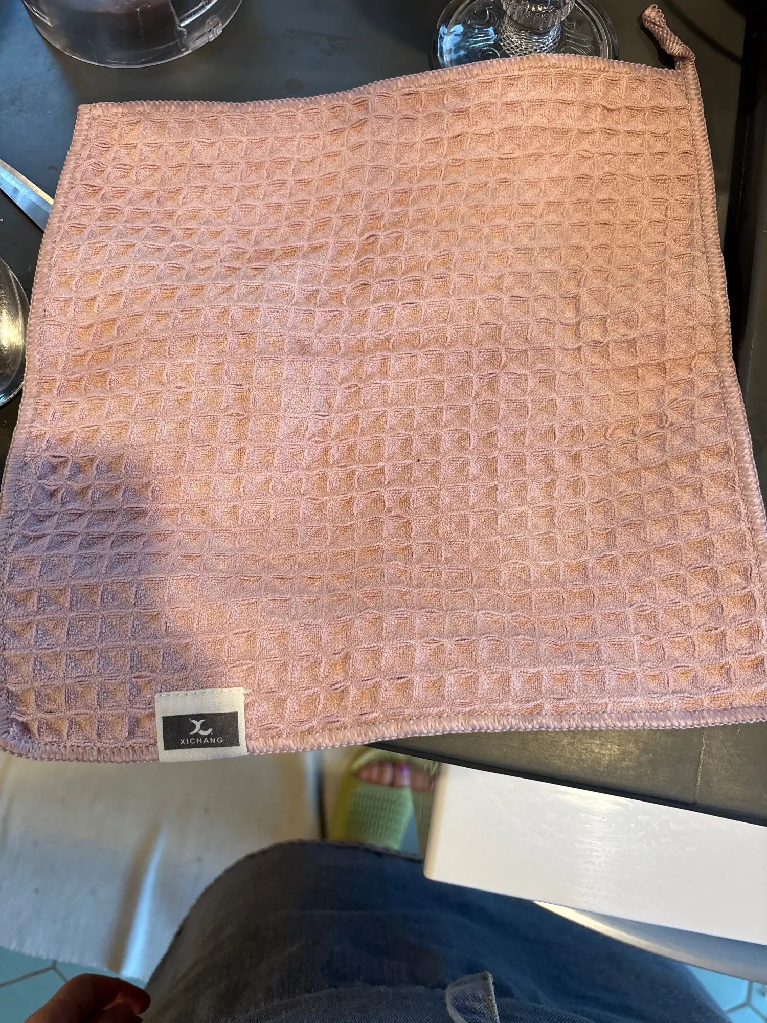 1/2/4pc Cleaning Towel Coffee Bar Barista Super Absorbent Microfiber Cleaning Cloth for Kitchen Home Coffee Machine Cleaner MB01 photo review