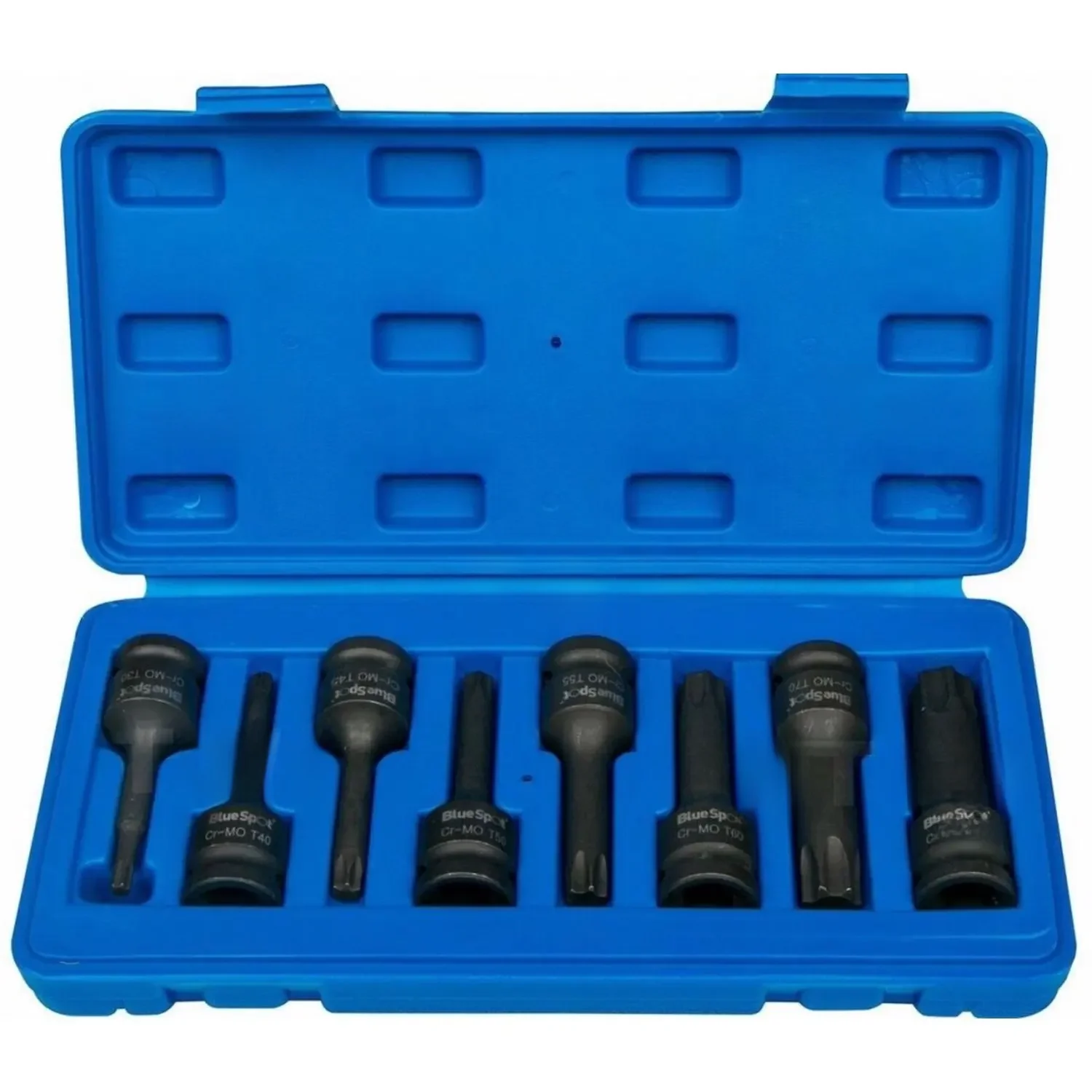 8pc Set 1/2 Anschlüsse Torx Schlüssel Auswirkungen T30-T80