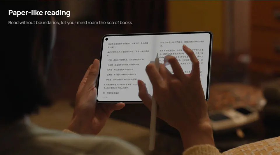 Huawei MatePad Mini LTE Reading Edition, 8.8-inch OLED Matte Display | HarmonyOS 5.1 only supports Chinese and English.