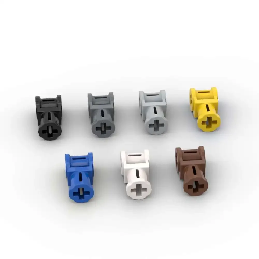 MOC 10 pièces 32039 connecteur d'essieu avec trou briques blocs de construction maison éducative particules idée jouets enfants anniversaire enfant cadeaux