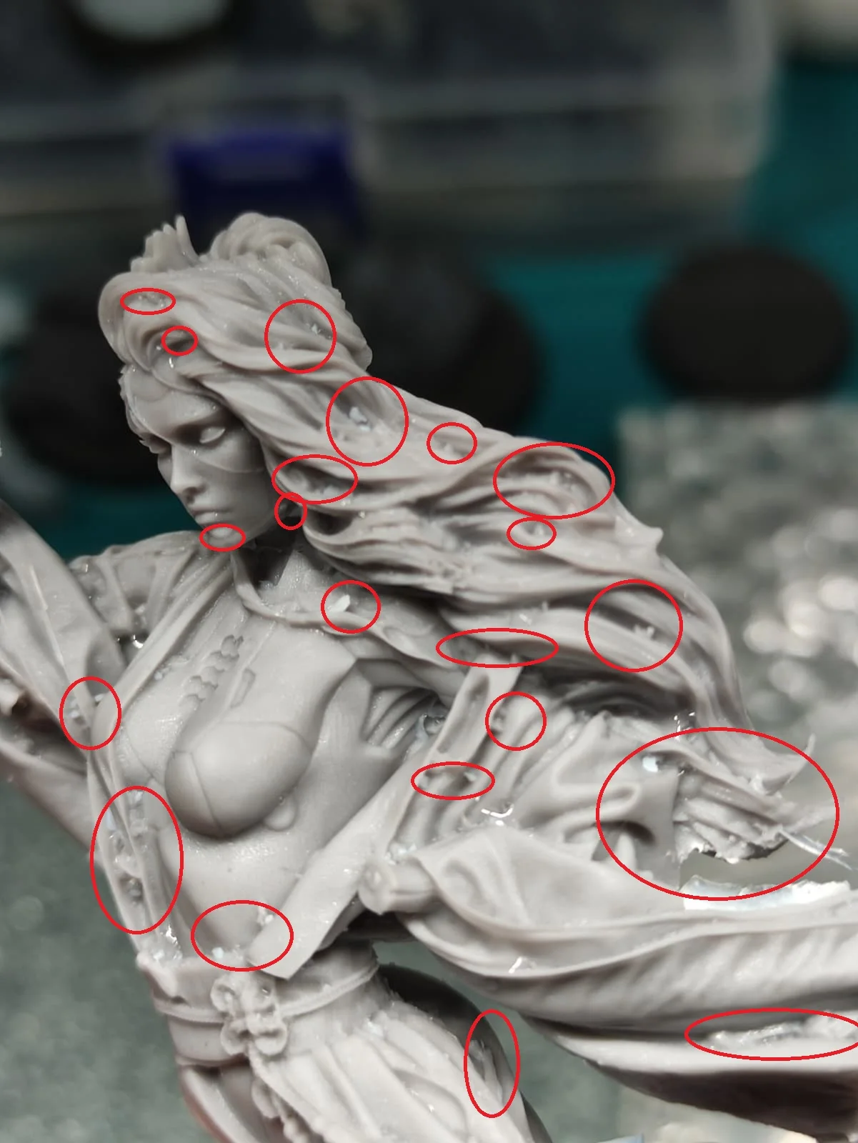Buyer photo of this resin kit