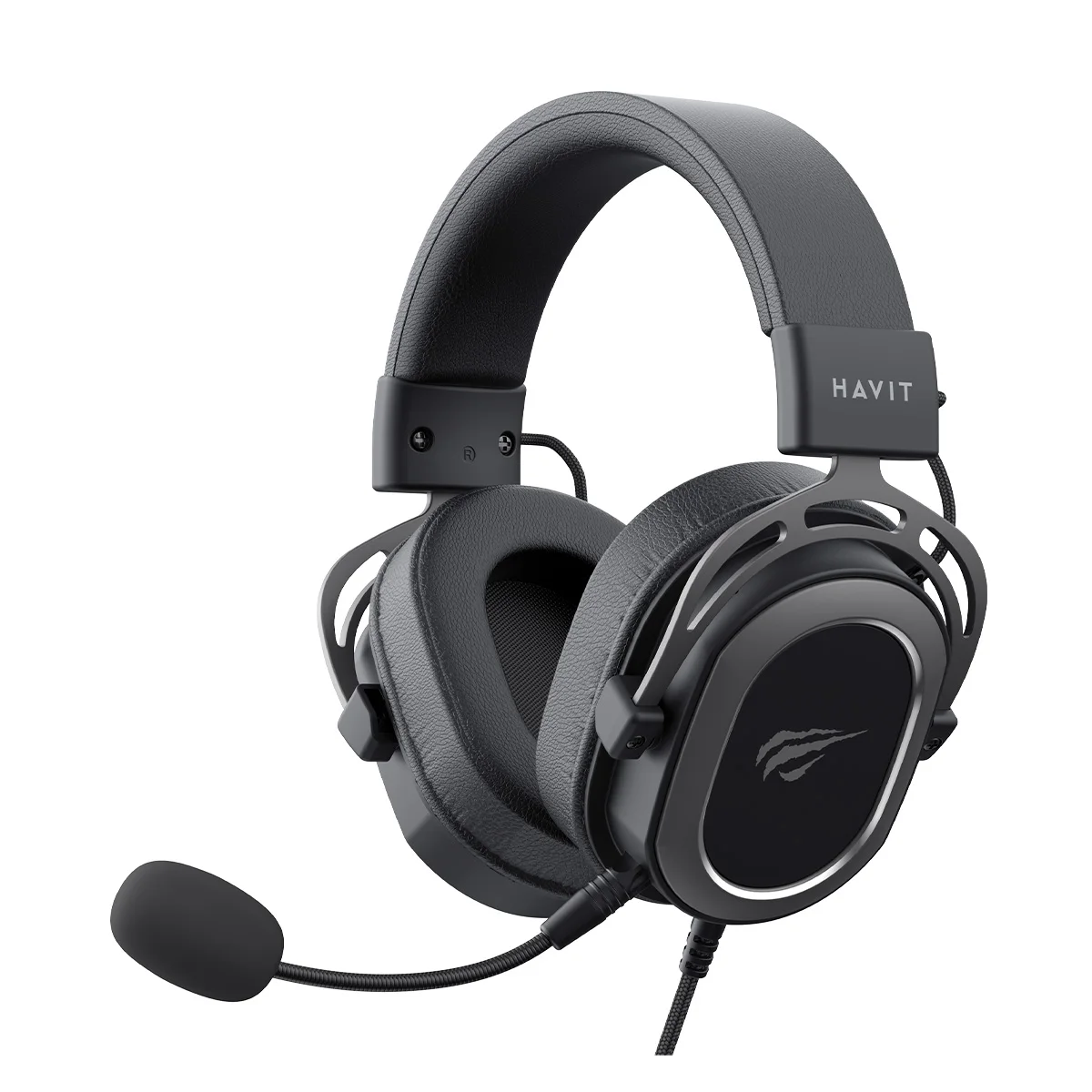 Headset Gamer Havit Gamenote H2008d Mic Removível Preto/Prata