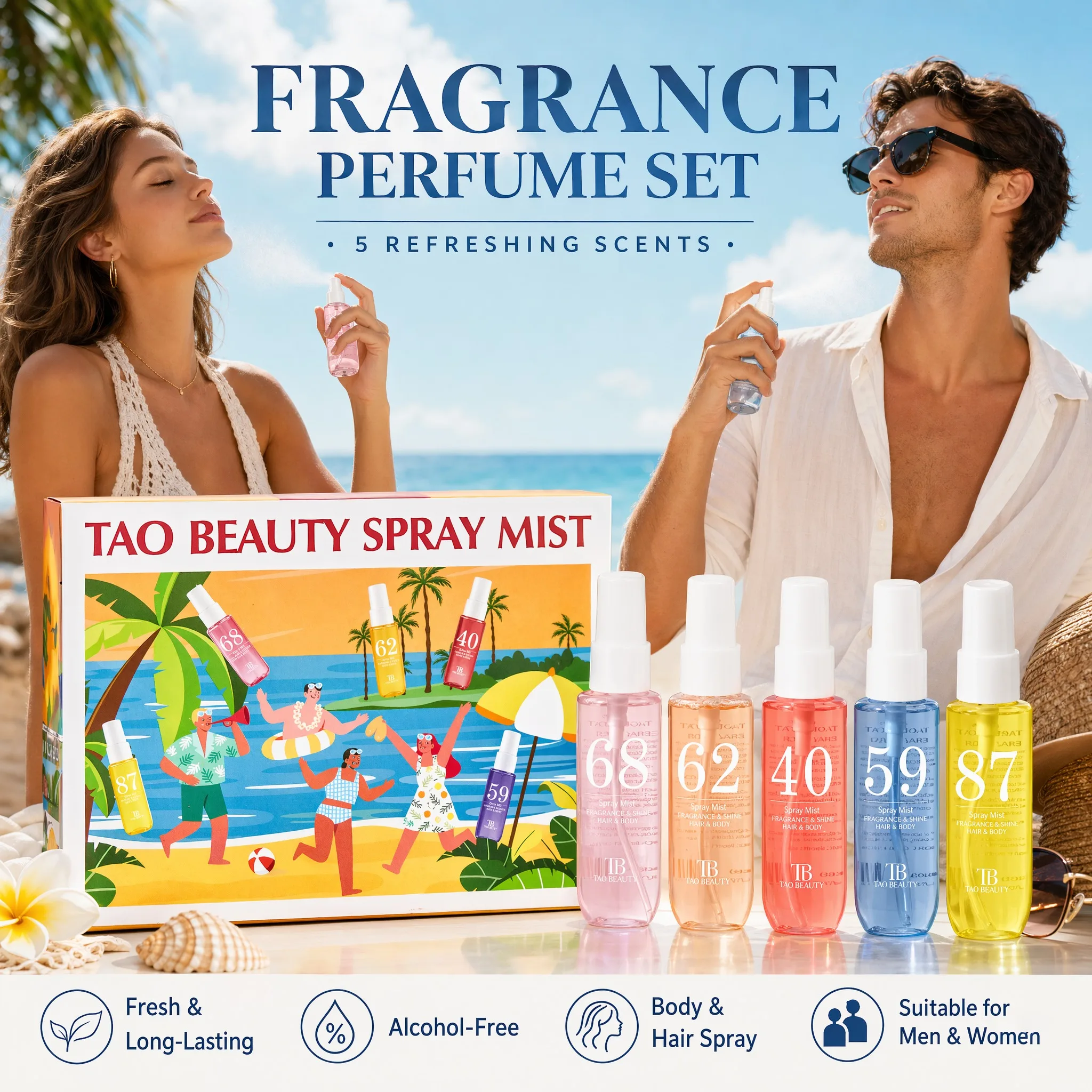 conjunto-de-perfume-com-fragrancia-fresca-e-duradoura-spray-corporal-e-capilar-sem-Alcool-caixa-de-presente-de-perfume-adequada-para-homens-e-mulheres
