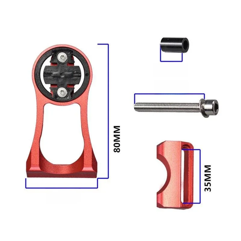 AliExpress CAR-partment Bike Stem Front Bracket Mount Stand Holder Set For GARMIN Edge 1000 820 Gopro FK88