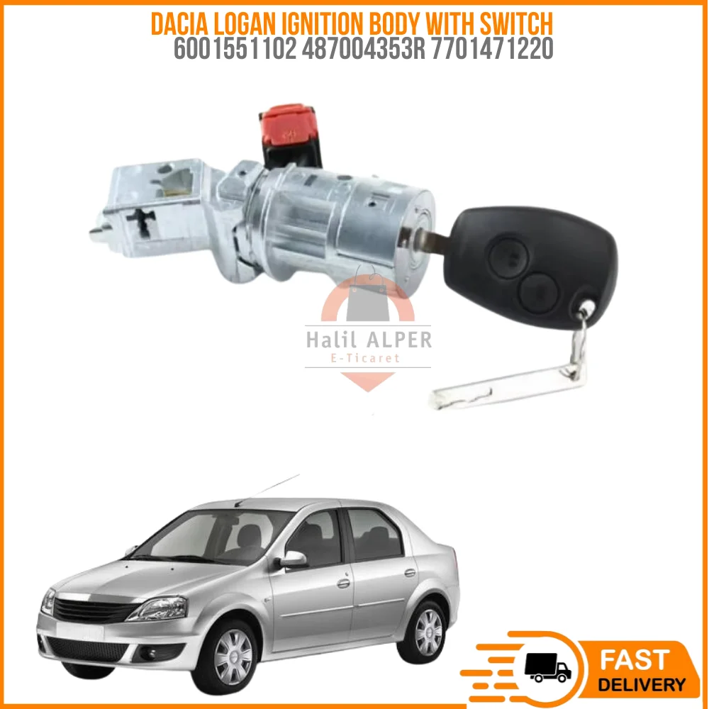 For DACIA LOGAN IGNITION BODY WITH SWITCH Oem 6001551102 487004353R 7701471220 super quality high satisfaction high satisfaction price