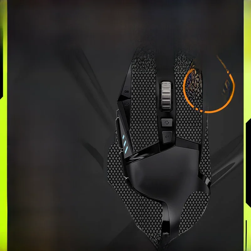 Taśma antypoślizgowa TALONGAMES do myszy Logitech G502, G502 X PLUS Wireless Mouse Gamer, pochłaniająca pot, antypoślizgowa, możliwość przycięcia do rozmiaru. — zdjęcie produktu 7