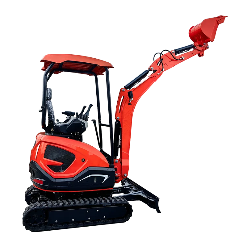 Efficient and energy-saving power customization for small excavators with flexible and adjustable working modes