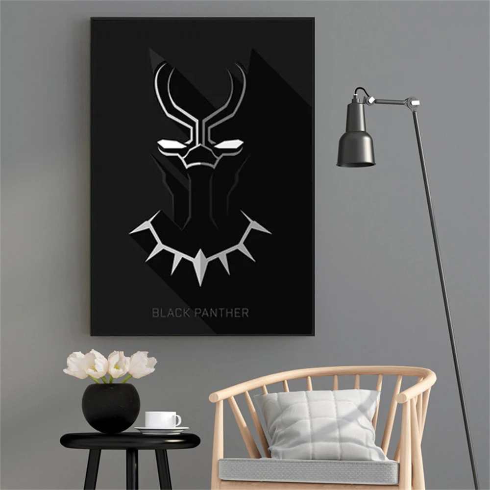 Avengers Comics Poster Superhero Symbolize Canvas Painting Captain America Pictures Wall Art Living Room Home Decoration