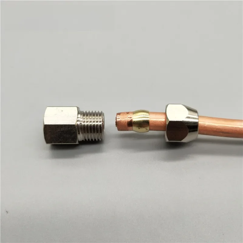 Raccord de tube de compression d'huile à verrouillage par anneau, tube de virole, connecteur, filetage femelle, M14 x 1,5, M20 x 1,5, 4mm, 6mm, 8mm, 10mm, 12mm