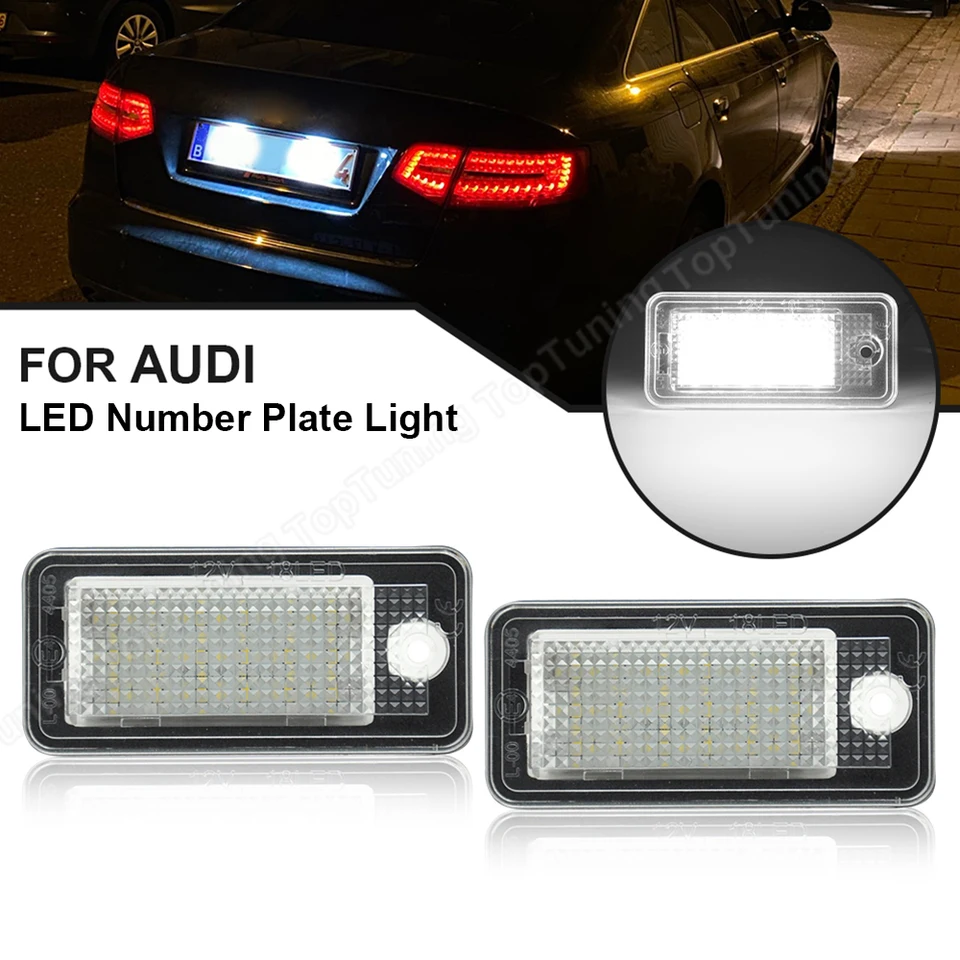 LL-AU-D01AUDIアウディ LEDナンバー灯 TT Mk1(8N/1999-2006) ll-au-h12