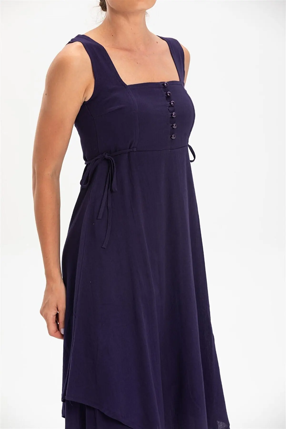 Şile pano sem mangas triângulo camada midi strapless comprimento verão feminino vestido fino roxo-vermelho