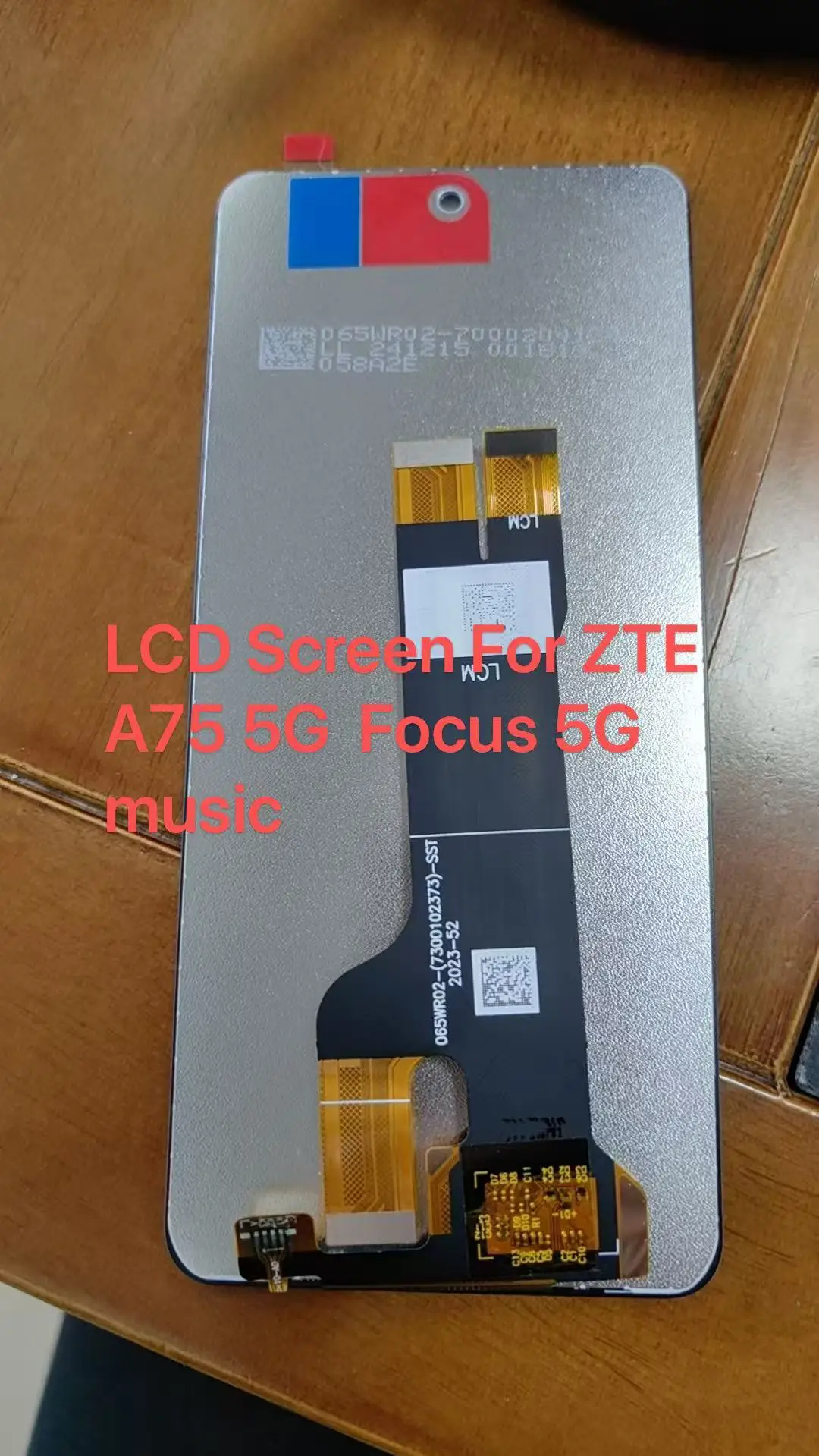 

ЖК-дисплей для ZTE Blade A75 5G Focus 5G Music Замена ЖК-дисплея — высококачественный экран для прозрачного и яркого дисплея