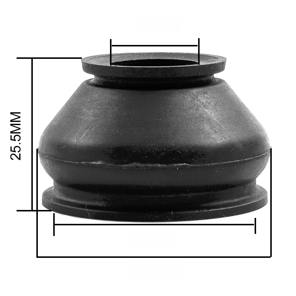 Couvercles de bottes anti-poussière, extrémités de biellette de direction de Suspension, Joint à rotule, Protection universelle contre la poussière, couvercle en caoutchouc