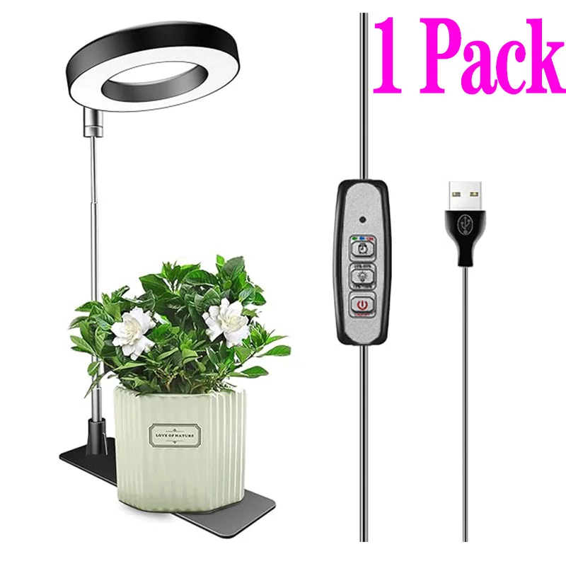 Full Spectrum LED Grow Light Grow Lamp Indoor Hydroponic Plant LED Plant Grow Light Phyto Lamp USB Phytolamp For Seedling Flower