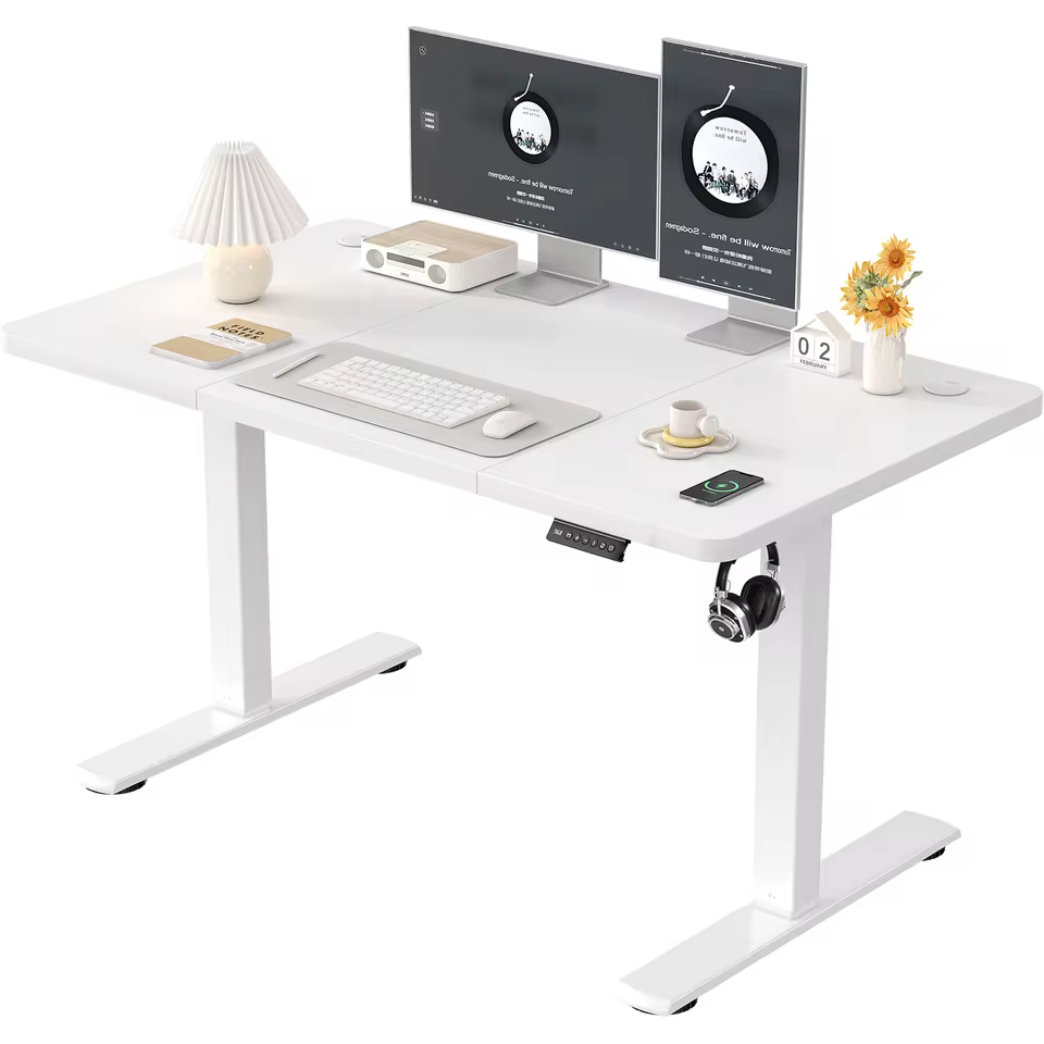 Biurko Devoko z regulacją wysokości i gniazdem USB z EU za $86.16 / ~328zł https://ae-pic-a1.aliexpress-media.com/kf/Adf04af64611a492da0b532b2e947ac8cr.png_960x960.png_.avif