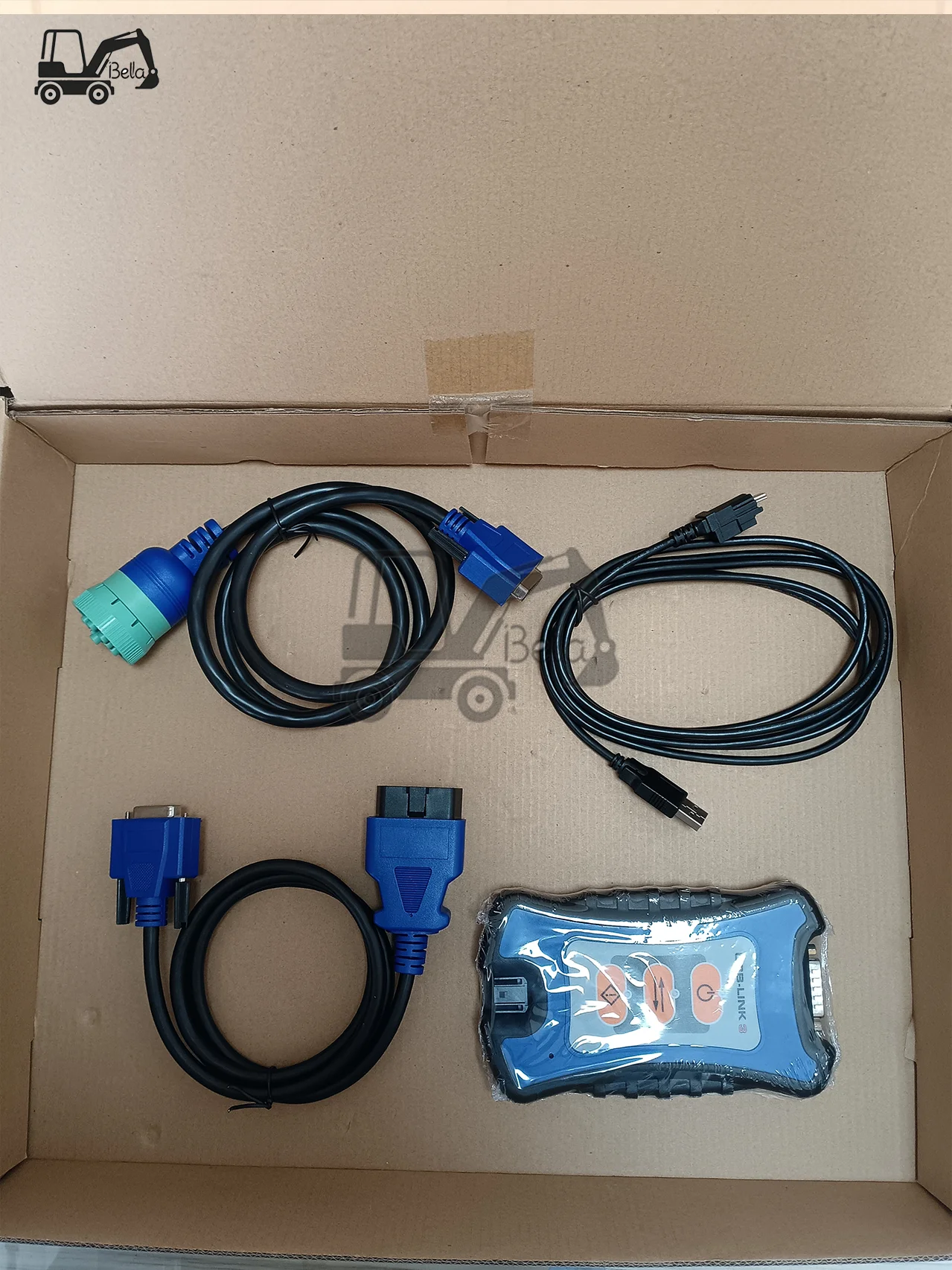 Scanner 121054 USB-Link3 Adapter Wired Edition Diesel engine Universal Truck Excavator Fault for NEXIQ 3 Diagnostic Tools