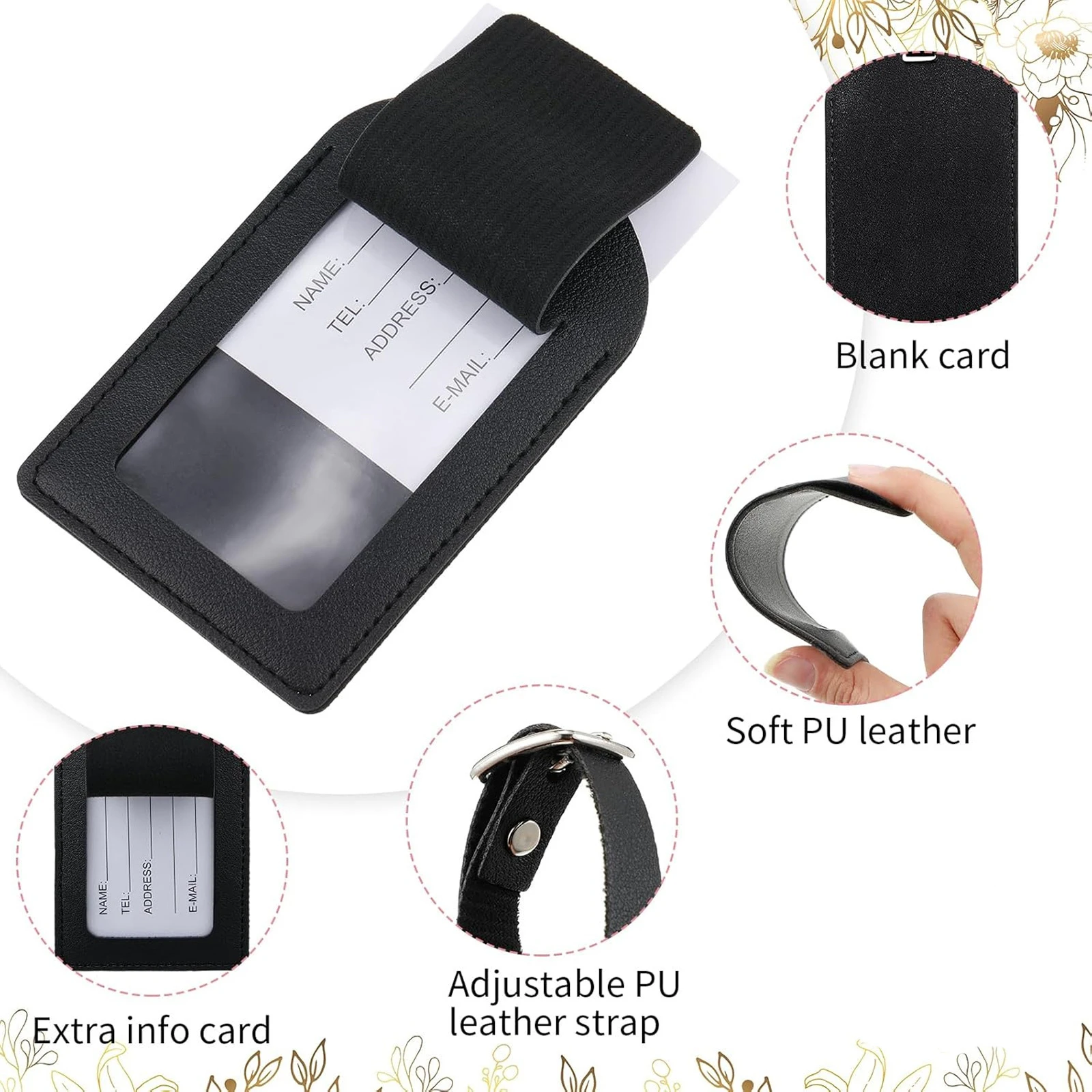 1pc,Personalize Luggage Tags,L - огляд і ціна Travel Accessories Name