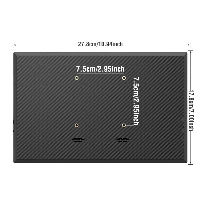 Anmite-Monitor portátil IPS de 11,6 pulgadas, Compatible con HDMI, segunda pantalla para juegos, pantalla extendida para Switch/PS4/Xbox