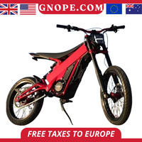 US/EU Warehouse Red Edition 2025 Talaria XXX Electric Dirt Bike 6500W 40AH High Power Mountain E-Bike 60V Best Sale