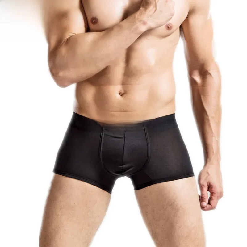 Męska Bielizna Bokserki Calzoncillos Hombre Boxer Homme Majtki Męskie Cueca Szorty Sexy Bambusowe Męskie Panites Bielizna Nocna — zdjęcie 2