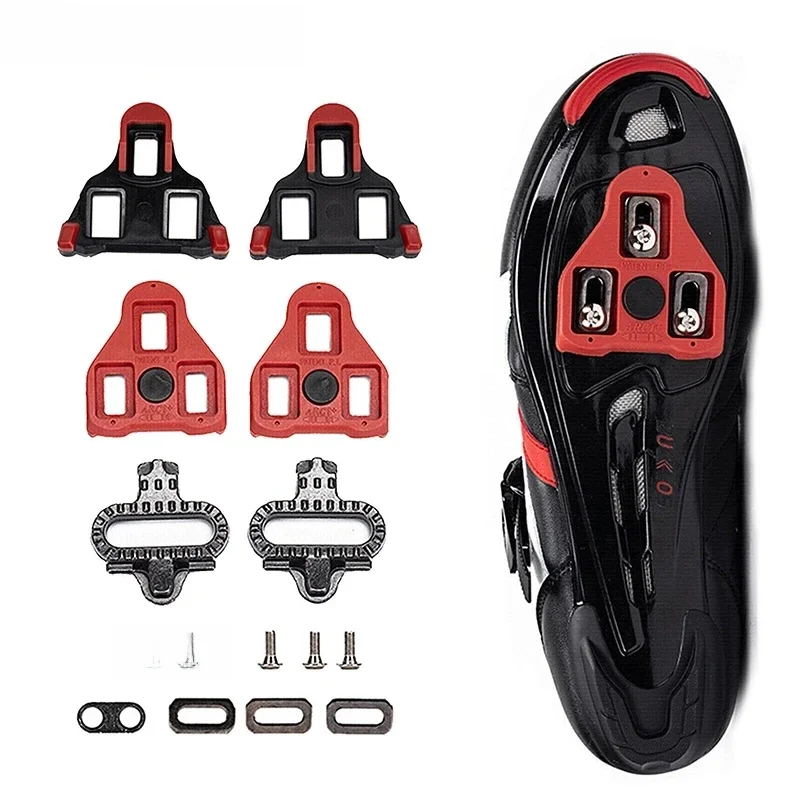 AliExpress BUCKLOS Pedal Cleats MTB Road Bike Cleats Fit Shimano/SPD/ LOOK DELTA System Shoes Cleat for Mountian Road Bicycle Pedal Part