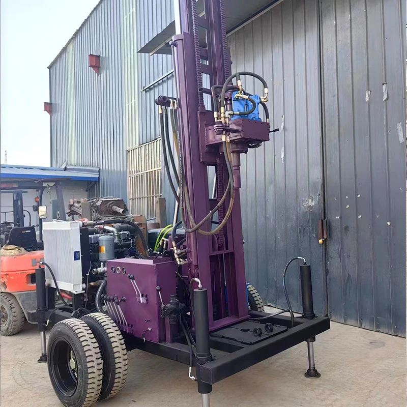 Customized Good Quality 300M Deep Drilling Rig Rotary Hydraulic Drilling Machine for Water Well with Customization