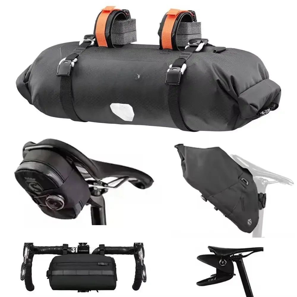 AliExpress Seat Packs Saddle Bag  Waterproof handlebar bags poch System boa ykk Zipper bike bicycle
