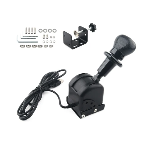 Imagen 1 del producto Freno de mano USB para Logitech G923 G27 G29 Thrustmaster T300 para ETS2 camión europeo/americano Sim juegos de carreras freno de mano