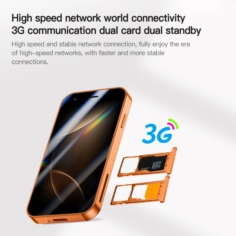 ONEMYTH A17 Mini features dual SIM dual standby, smooth 3G network performance, high-definition camera, and large battery.