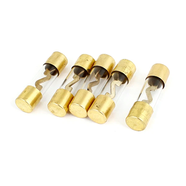 Gold-plating AGU glass tube Hughes fuse car audio amplifier amplifier