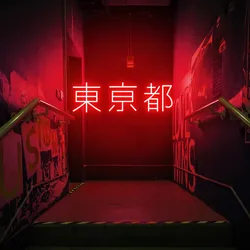 Tokyo Neon Sign, Japanese Led Neon Sign, Tokyo Japan Wall Art Custom USB Neon Light, Tokyo Travel Wall Sign Room Decor