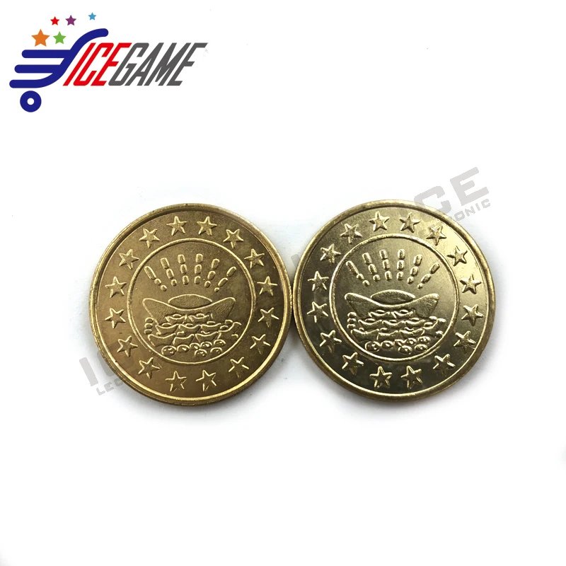 Wholesale High Quality  Custommetal Token Game Board Metal Tokens Coin  For  Coin Bulldozer Coin