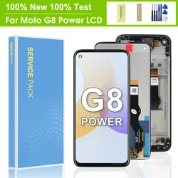 100% Tested For Motorola Moto G8 Power XT2041 LCD Display Touch Screen Digitizer Assembly For Moto G8 Power Screen