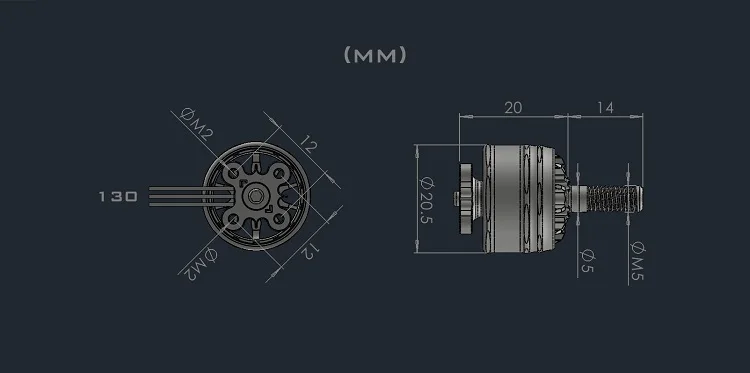 محرك تنافسي بدون فرش ، 5 عمود ، 3-6S ، طائرة بدون طيار FPV RC ، سباق رباعي حر ، صحن سينماتيك-5000KV AMAX ، #4