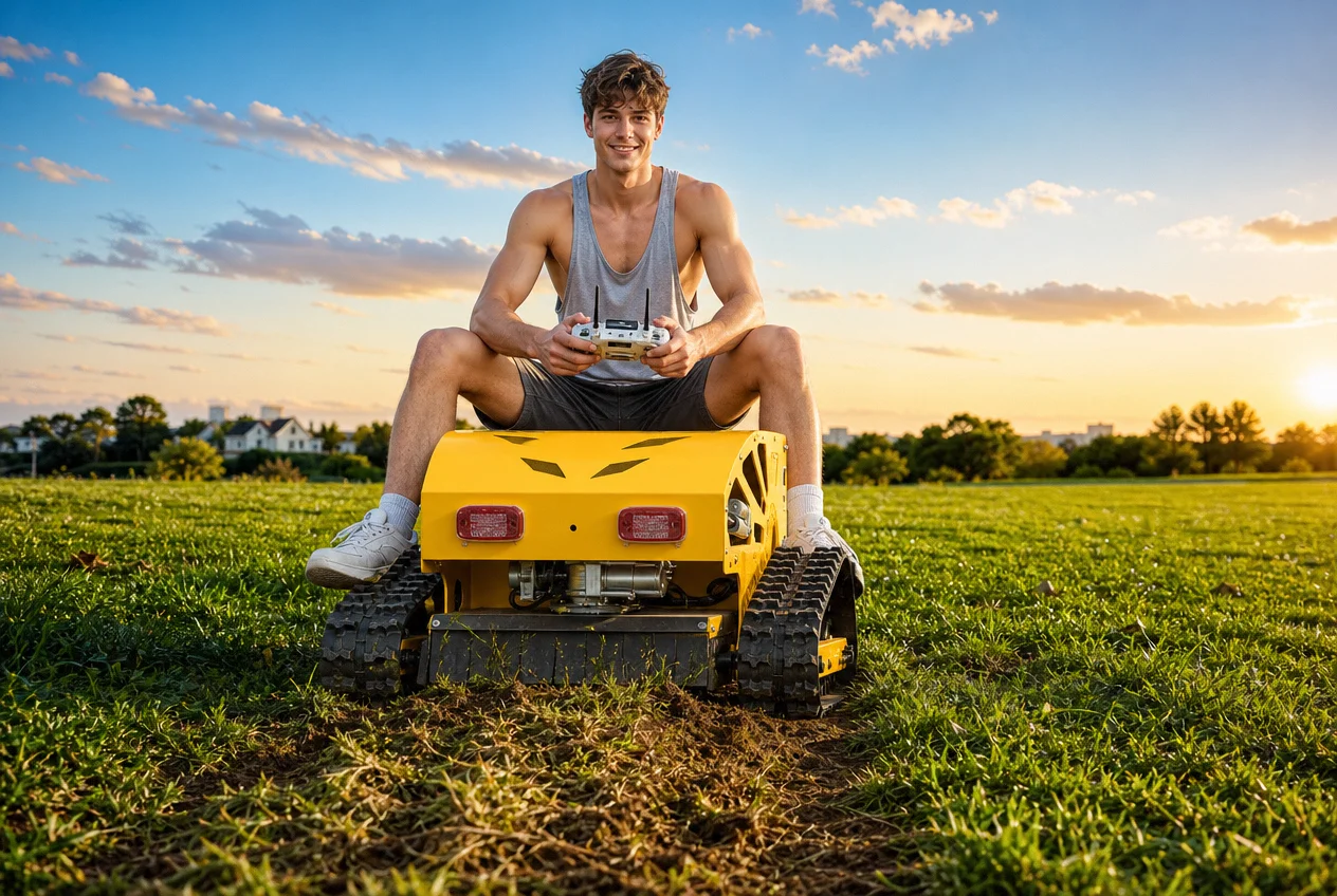 Customized Long Service Life Lawn Mower High Efficiency Powerful Engine Capacity Easy Maintenance Stable Operation