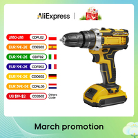 21V Cordless Drill Electric Screwdriver 3/8\