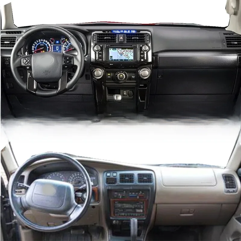 For Toyota 4Runner N28 TRD Pro N18 Dashmat Dashboard Cover Instrument Panel Protective Pad Dash Mat Anti-Dirt Proof Ornaments
