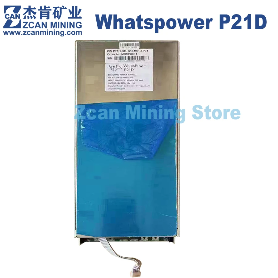 Brand New Whatsminer M20S M21S Power Supply P21 P21D P21E Whatspower P221B P221C Psu P222B P222C For M30S M31S+ M32