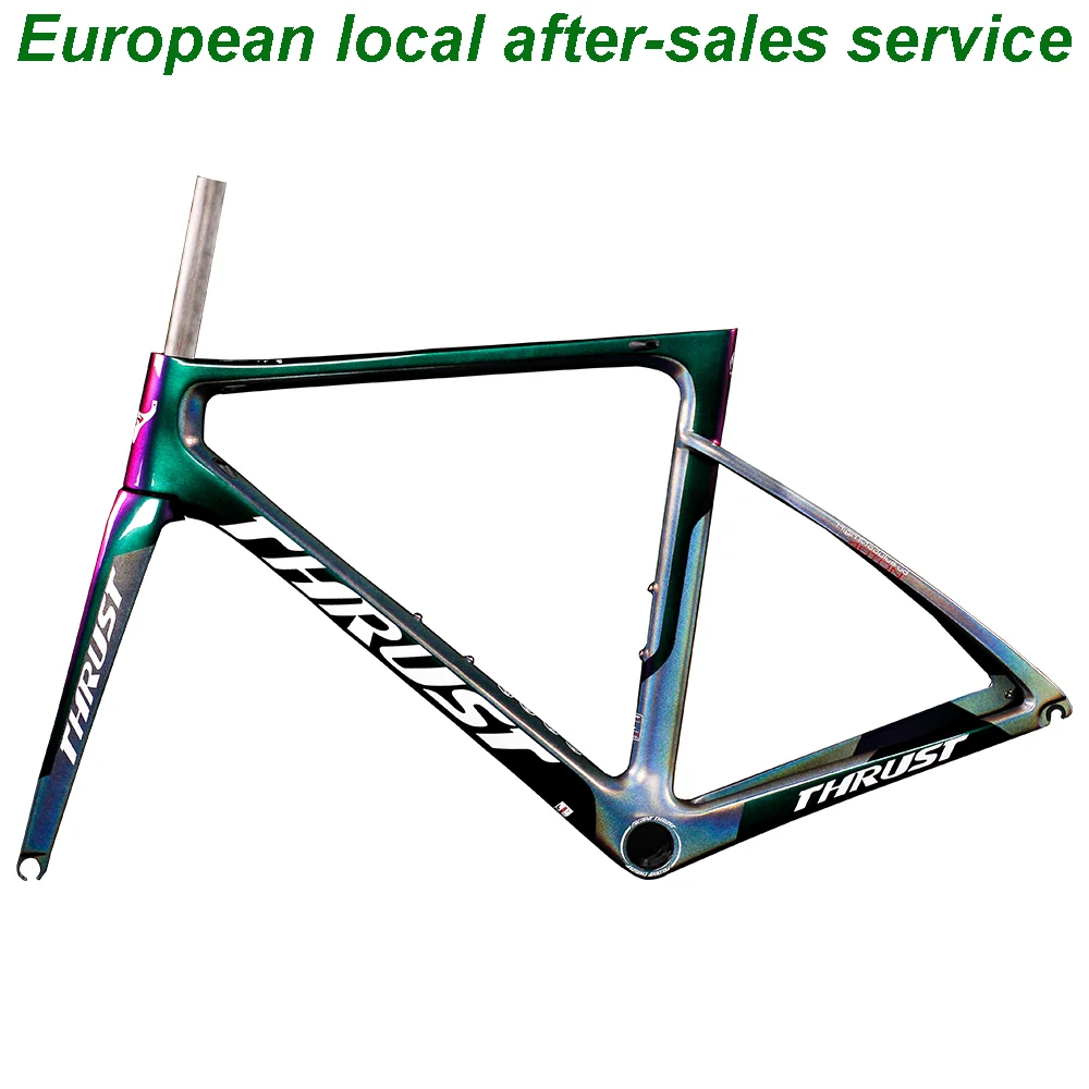 

Speed frame T1000 Carbon Road Bike Frame, Di2 Mechanical UD cycling Size 465, 485, 500, 520, 540mm, 2 Year Warranty