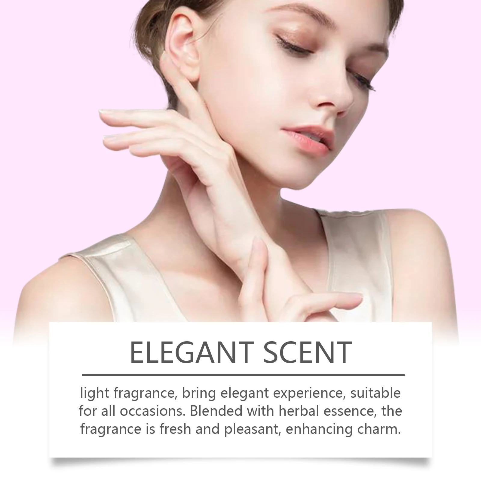 록셀리스 50ml 여성용 허브 향수 매력적인 우디 향 지속적인 향기 무알콜 데이트 유혹적인 우아한 여성 향수