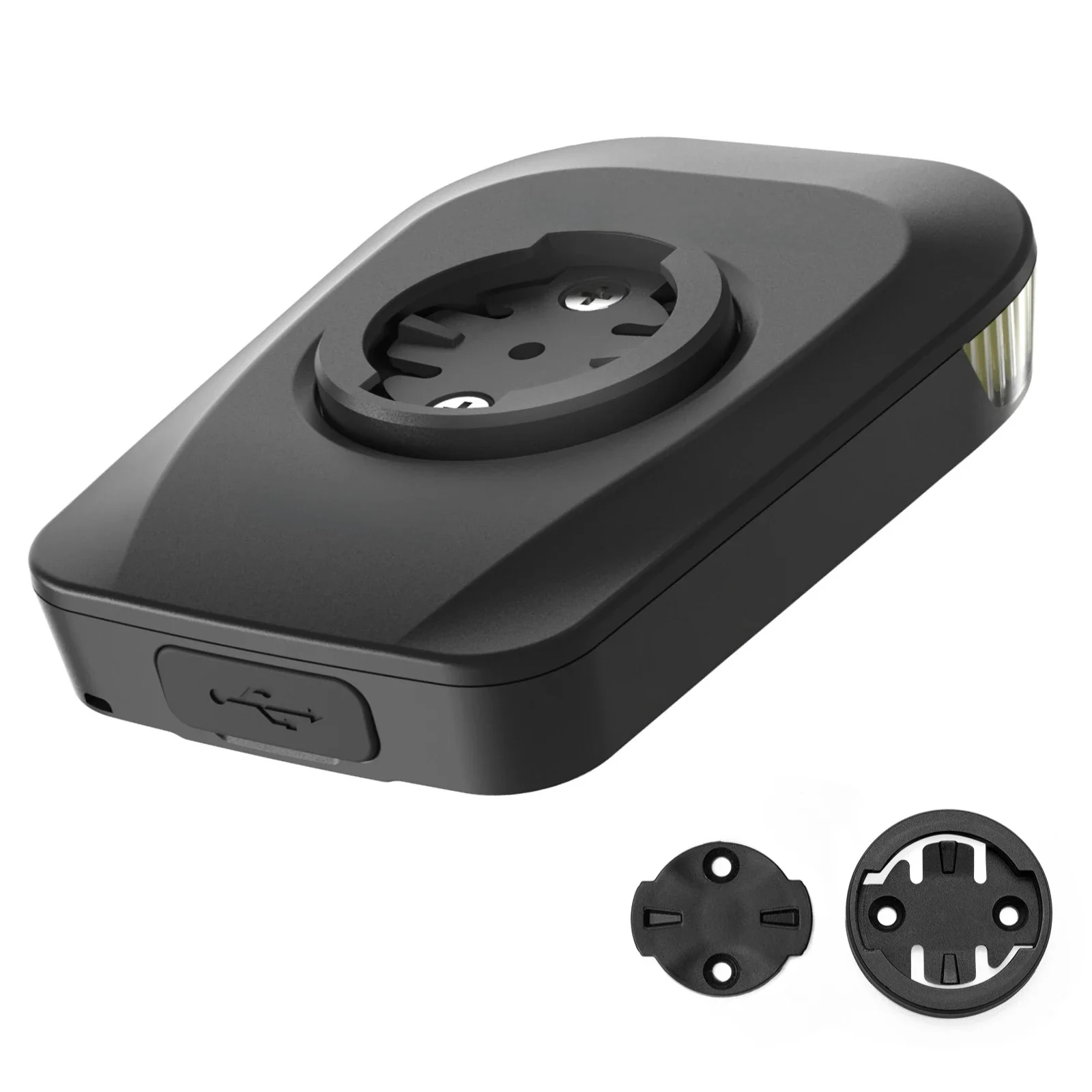 AliExpress RAVEMEN FR300 Bike Daytime Headlight Compatible with Garmin XOSS IGPSPORT GPS Rechargeabl Bike Light Safety Side Visible
